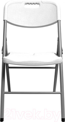 Стул складной Angioletto Пластиковый 85x52см (белый)