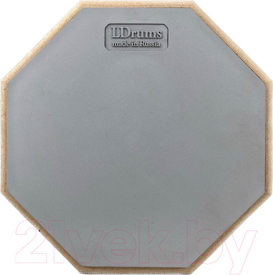 Пэд тренировочный LDrums LDTP12-GR (серый)