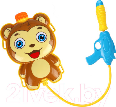 Бластер игрушечный Наша игрушка Водяной-рюкзак Мишка / 301-17