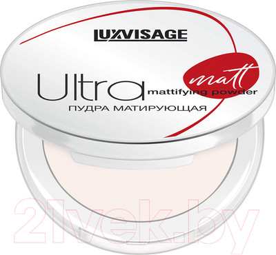 Пудра компактная LUXVISAGE Ultra Matt тон 101 (9г)