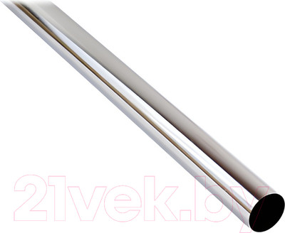 Труба для карниза Lm Decor Гладкая 19мм (хром, 2м)