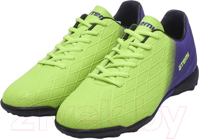 Бутсы футбольные Atemi Turf SBA-005 (ярко-салатовый/фиолетовый, р-р 44)