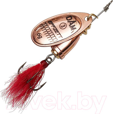 Блесна DAM FZ Executor Dressed Spinner 1 S / 60492 (медь)