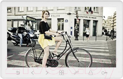 Монитор для видеодомофона Tantos Amelie Slim HD SE (белый)