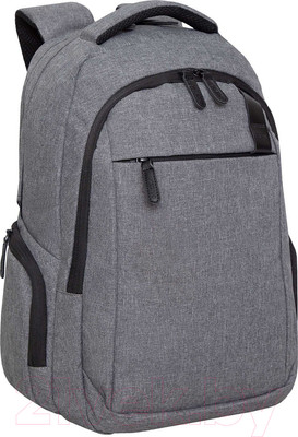 Рюкзак Grizzly RQ-310-1 (серый/черный)