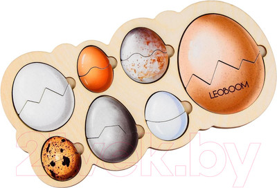 Сортер Smile Decor Кто живет в яйце / 5149103