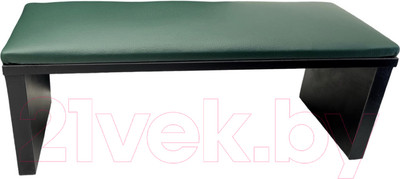 Подставка для маникюра ОМурМебель Эконом 412 латте (черный/изумрудный)