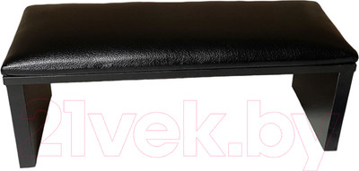 Подставка для маникюра ОМурМебель Эконом 118 глянец латте (черный/черный)