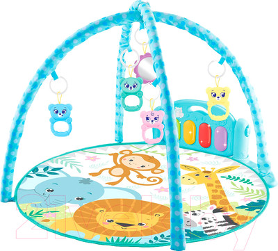 Развивающий коврик Zabiaka 9351637 (голубой)