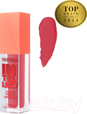 Жидкая помада для губ Belor Design Intellect матовая тон 8