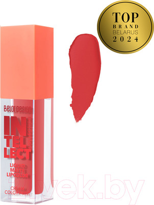 Жидкая помада для губ Belor Design Intellect матовая тон 9