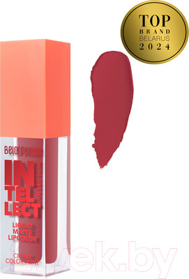 Жидкая помада для губ Belor Design Intellect матовая тон 10