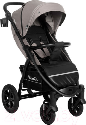 Детская прогулочная коляска Bubago Model Cross Air / BG 114-1 (лилово-серый)