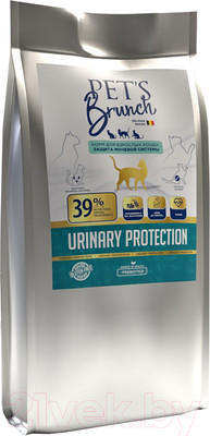 Сухой корм для кошек Pet's Brunch Urinary Protection (11кг)