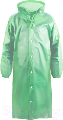 Дождевик Komfi На кнопках ПЭ 18мк / DPH003E (зеленый)