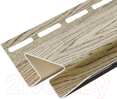 Угол для сайдинга Docke Lux Внутренний (3.05м, амурский)