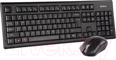 Комплект клавиатура и мышь A4Tech Wireless Desktop 3000NS