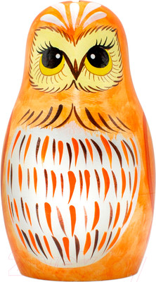 Копилка Брестская Фабрика Сувениров Матрешка в виде совы / mb_7183