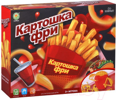 Настольная игра Наша игрушка Картошка фри / 1272-2