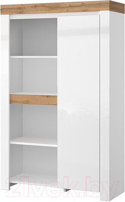 Шкаф Anrex Taurus 1D4N (белый/дуб вотан)