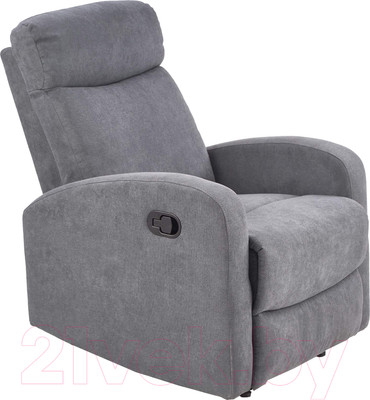 Кресло-реклайнер Halmar Oslo 1S (темно-серый)