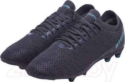 Бутсы футбольные Atemi Msr Junior SBA-003 (серый/бирюзовый, р-р 37)