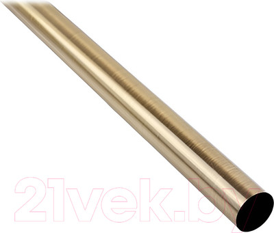 Труба для карниза Lm Decor Гладкая 25мм 1.6м (антик)