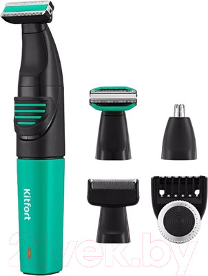 Набор для стайлинга Kitfort KT-3139-2 (черный/зеленый)