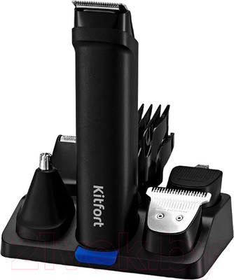 Набор для стайлинга Kitfort KT-3140-3 (черный/синий)