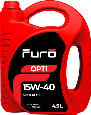 Моторное масло Furo Opti 15W40 / 15W40FR021 (4.5л)