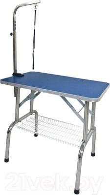 Стол для груминга Codos TF-90GBF / 325230 (с полкой)