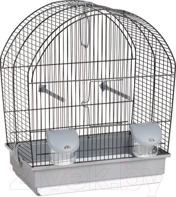 Клетка для птиц Voltrega 001642N (черный/серый)