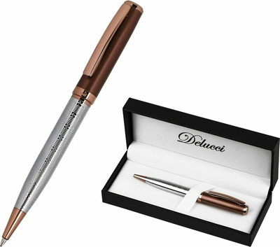 Ручка шариковая имиджевая Delucci Fresco / CPs_11418 (синий)