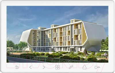 Монитор для видеодомофона Tantos Prime HD SE (белый)