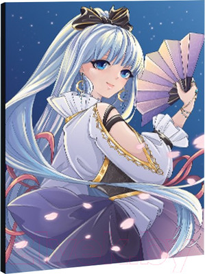 Набор алмазной вышивки Школа талантов Девушка с веером / 9448789