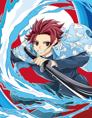 Набор алмазной вышивки Школа талантов Самурай с клинком / 9448788