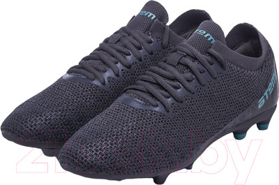 Бутсы футбольные Atemi Msr SBA-003 (серый/бирюзовый, р-р 43)