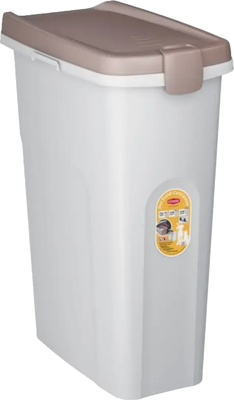 Емкость для хранения корма Stefanplast 98501 (прозрачный/светло-серый)