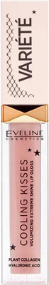 Блеск для губ Eveline Cosmetics Cooling Kisses Variete Для увеличения объема губ №04 (6.8мл)