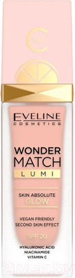 Тональный крем Eveline Cosmetics Wonder Match Lumi №10 Vanilla (30мл)