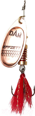 Блесна DAM FZ Standard Dressed Spinner 3 S / 60547 (медь)