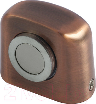 Ограничитель дверной Нора-М 802 Магнитный / 8872 (старая медь)