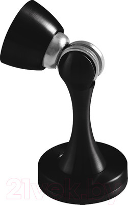 Ограничитель дверной Нора-М 809 магнитный / 19092 (черный)