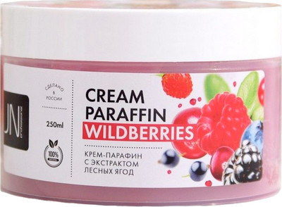 Крем для рук JessNail Парафин Лесные ягоды (250мл)