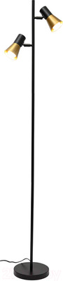 Торшер ArtStyle HT-738x2BA (черный/латунь)