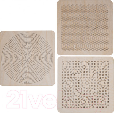 Набор головоломок Славянская столица Wooden Trio Puzzle 