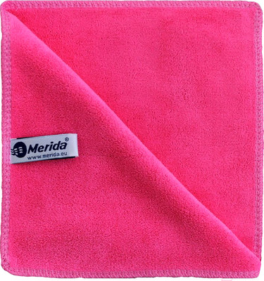 Салфетка хозяйственная Merida SRL013 Премиум микрофибра (красный)