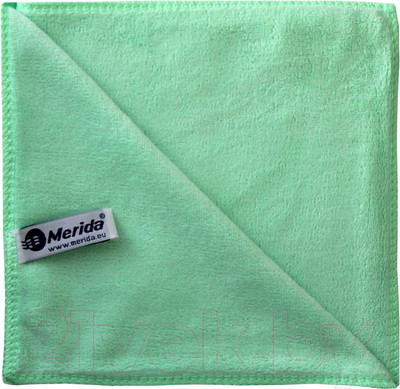 Салфетка хозяйственная Merida SRL014 Премиум микрофибра (зеленый)