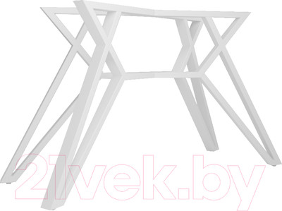 Подстолье Дабер Тип 12 / П12.1 (металл белый)