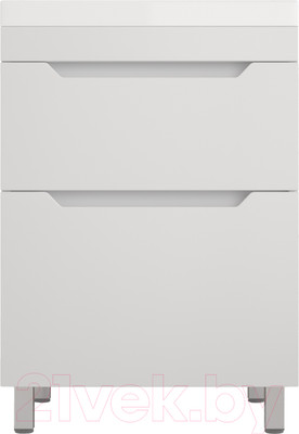 Тумба под умывальник Style Line Остин 50 2 ящика (напольная, для квадратной раковины)